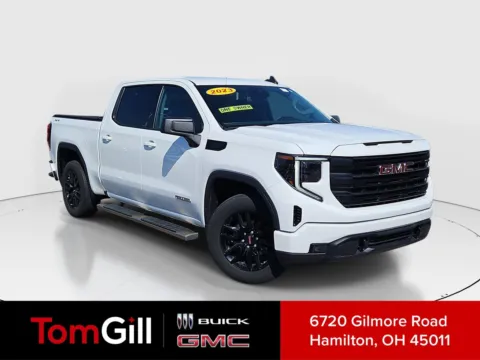 White 2023 GMC Sierra 1500 Elevation for sale in Hamilton, OH