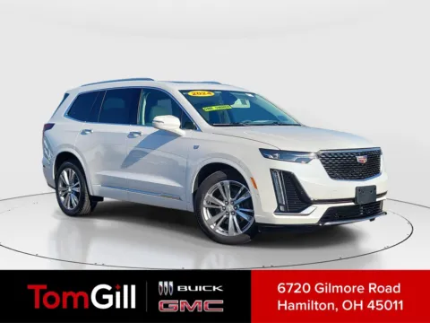 White 2024 Cadillac XT6 AWD Premium Luxury for sale in Hamilton, OH