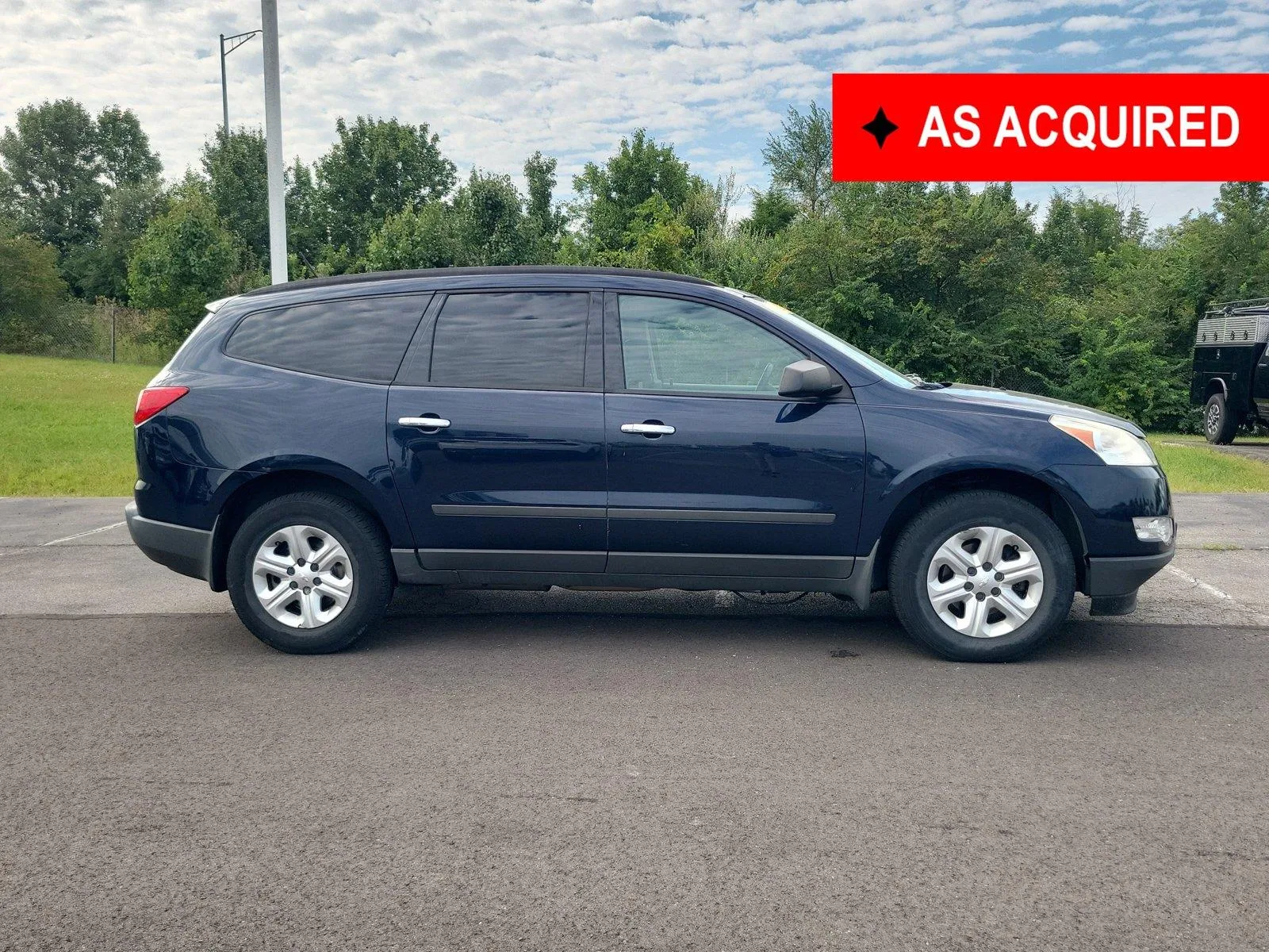 Blue 2012 Chevrolet Traverse LS for sale in Hamilton, OH