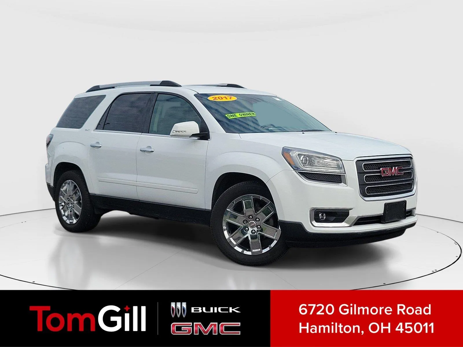 White 2017 GMC Acadia Limited for sale in Hamilton, OH