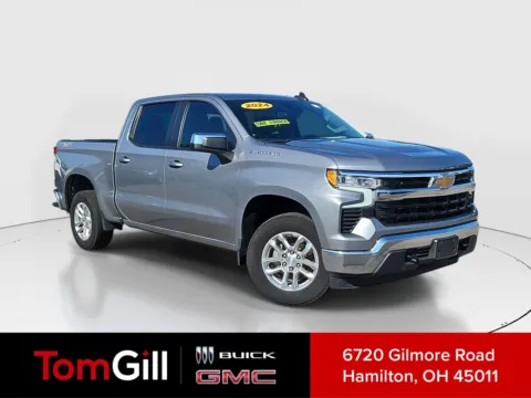 Gray 2024 Chevrolet Silverado 1500 LT for sale in Hamilton, OH