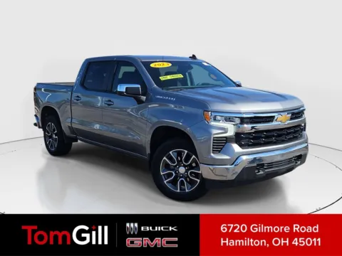 Gray 2023 Chevrolet Silverado 1500 LT for sale in Hamilton, OH
