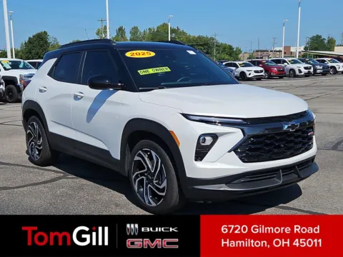 White 2025 Chevrolet Trailblazer RS for sale in Hamilton, OH