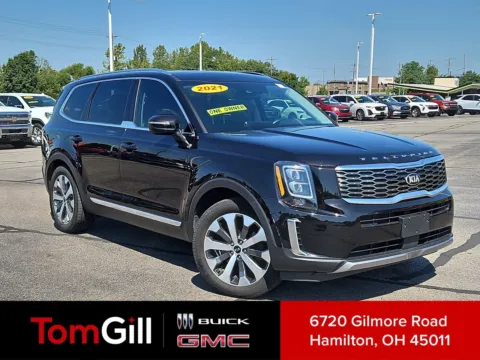 Black 2021 Kia Telluride EX for sale in Hamilton, OH