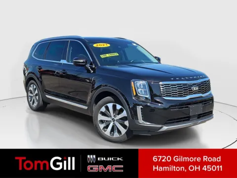Black 2021 Kia Telluride EX for sale in Hamilton, OH