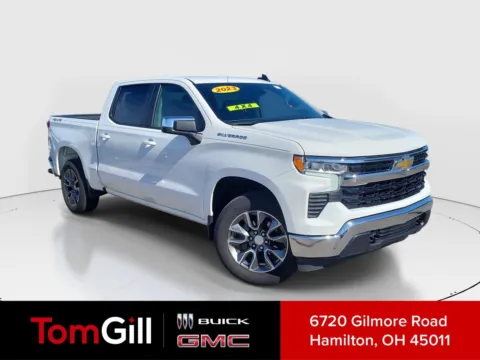 White 2023 Chevrolet Silverado 1500 LT for sale in Hamilton, OH