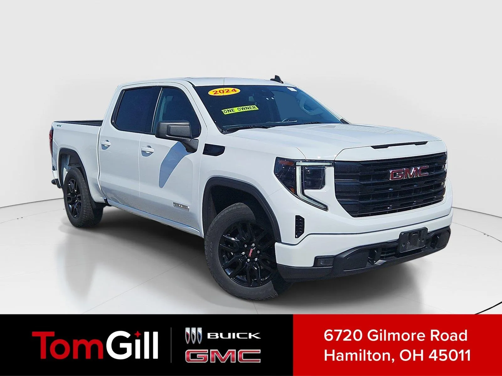 White 2024 GMC Sierra 1500 Elevation for sale in Hamilton, OH