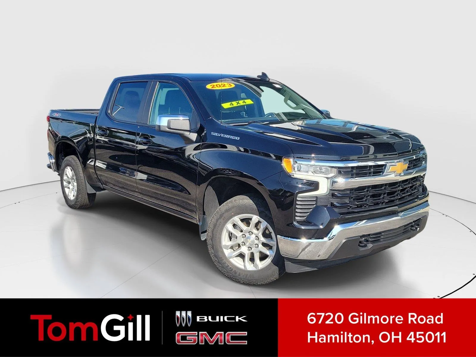 Black 2023 Chevrolet Silverado 1500 LT for sale in Hamilton, OH