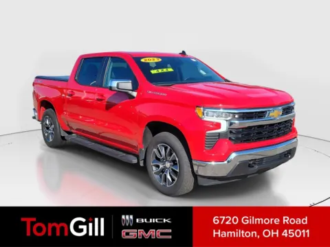 Red 2023 Chevrolet Silverado 1500 LT for sale in Hamilton, OH