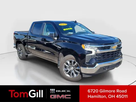 Black 2023 Chevrolet Silverado 1500 LT for sale in Hamilton, OH