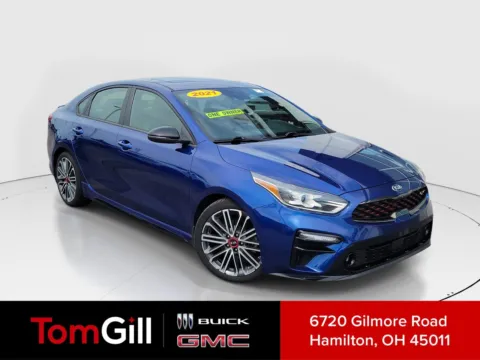Blue 2021 Kia Forte GT for sale in Hamilton, OH