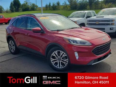 Red 2021 Ford Escape SEL for sale in Hamilton, OH