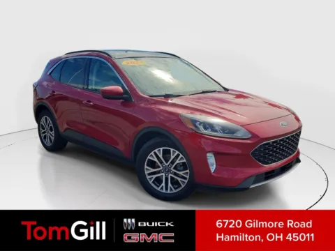 Red 2021 Ford Escape SEL for sale in Hamilton, OH
