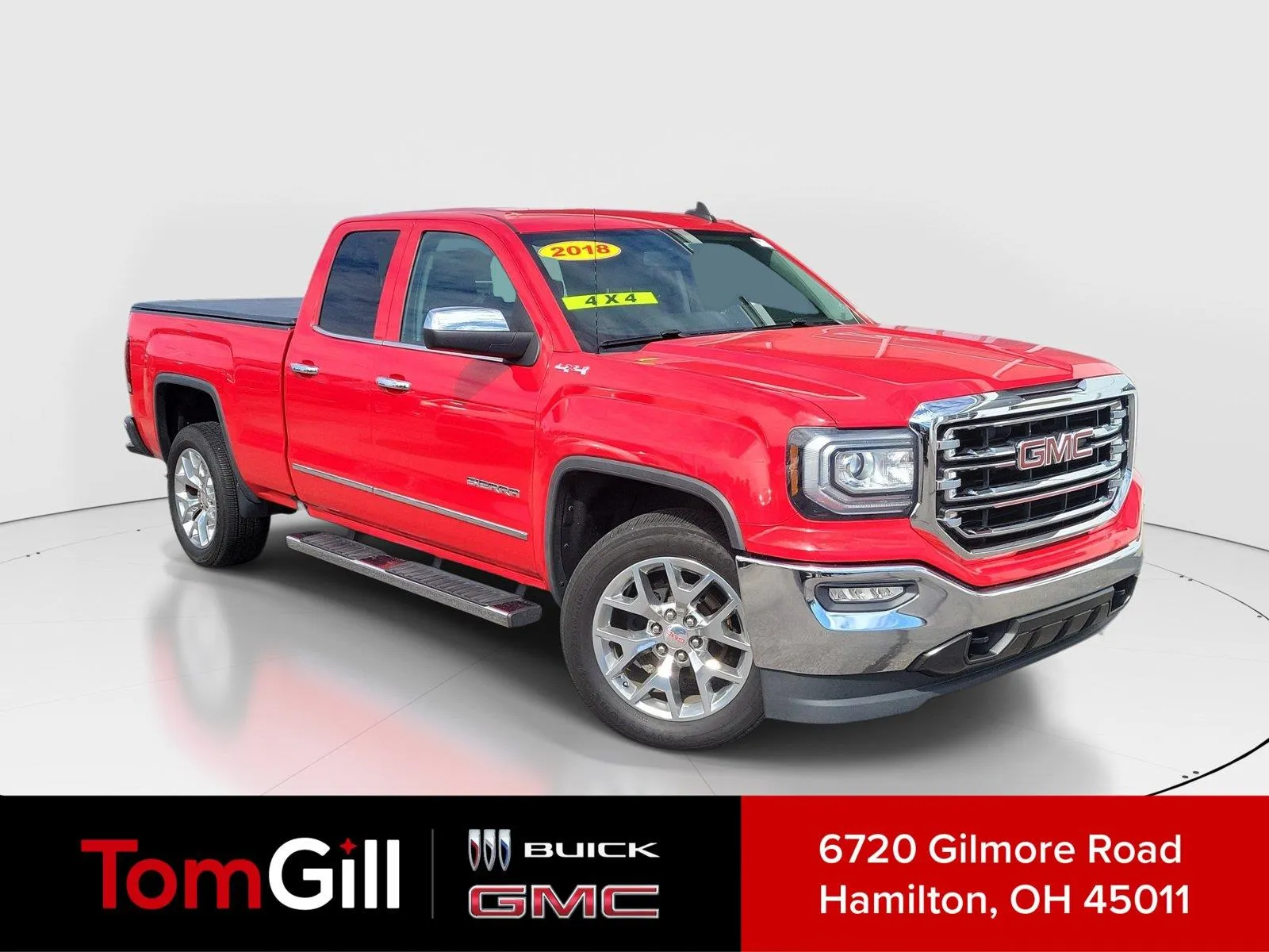 Red 2018 GMC Sierra 1500 SLT for sale in Hamilton, OH