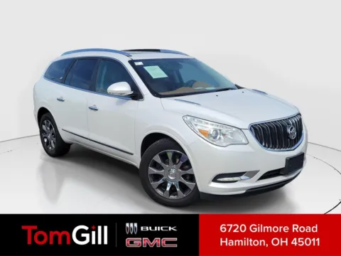 White 2017 Buick Enclave Leather for sale in Hamilton, OH