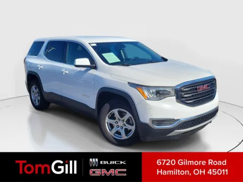 White 2017 GMC Acadia SLE for sale in Hamilton, OH