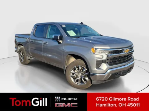 Gray 2024 Chevrolet Silverado 1500 LT for sale in Hamilton, OH