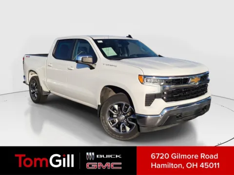 White 2024 Chevrolet Silverado 1500 LT for sale in Hamilton, OH