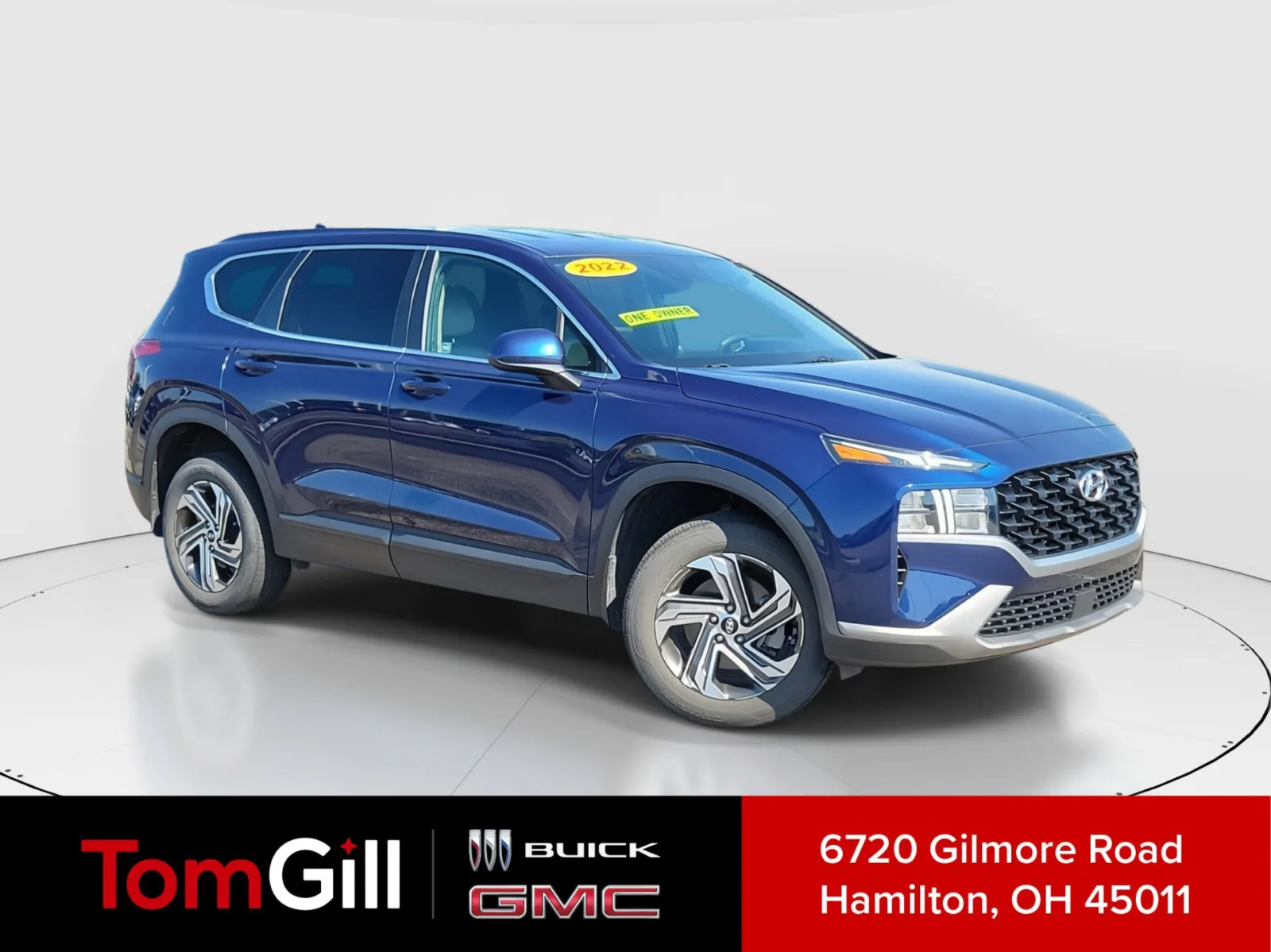 Blue 2022 Hyundai Santa Fe SE for sale in Hamilton, OH