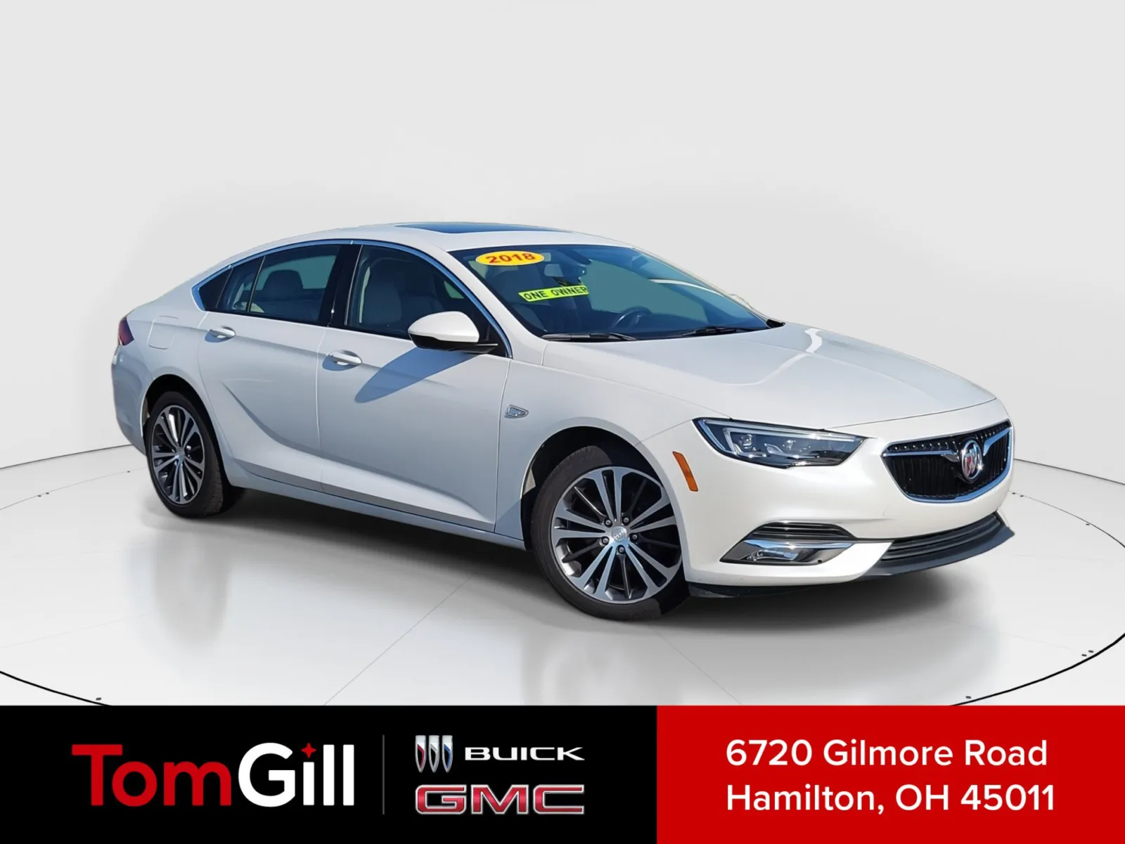 White 2018 Buick Regal Sportback Essence for sale in Hamilton, OH