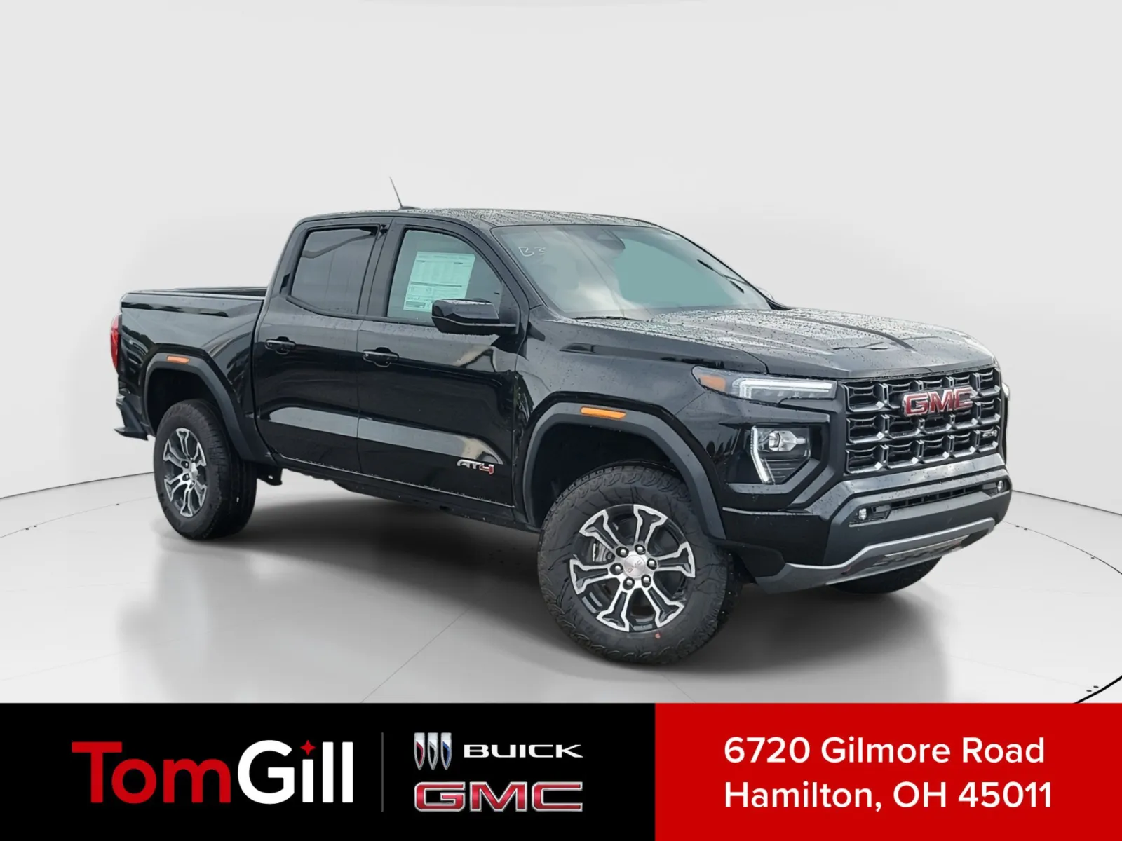 Black 2025 GMC Canyon 4WD AT4 for sale in Hamilton, OH
