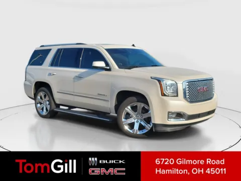 White 2015 GMC Yukon Denali for sale in Hamilton, OH