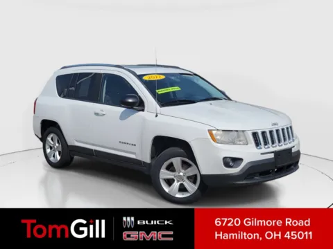 White 2012 Jeep Compass Latitude for sale in Hamilton, OH