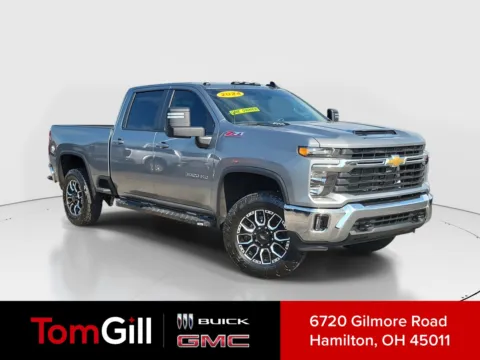 Gray 2024 Chevrolet Silverado 3500HD LT for sale in Hamilton, OH