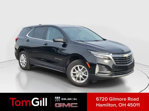 Black 2022 Chevrolet Equinox LT for sale in Hamilton, OH