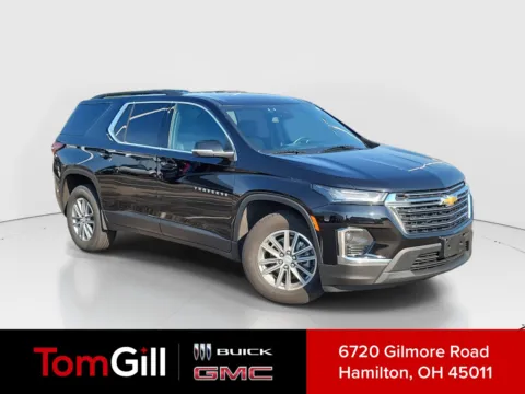 Black 2023 ChevroletA Traverse LT Cloth for sale in Hamilton, OH
