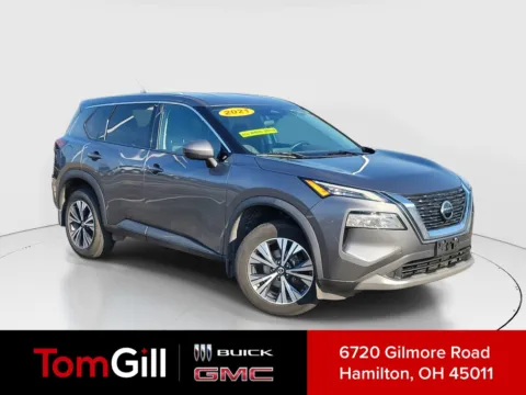 Gray 2021 Nissan Rogue SV for sale in Hamilton, OH