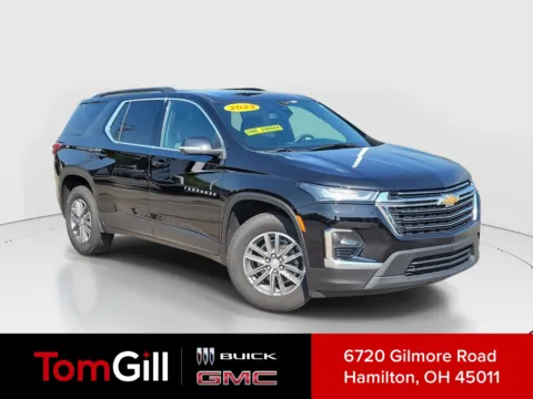 Black 2022 Chevrolet Traverse LT Cloth for sale in Hamilton, OH