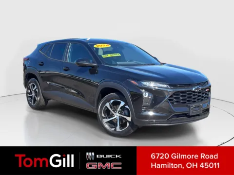 Black 2024 Chevrolet Trax 1RS for sale in Hamilton, OH