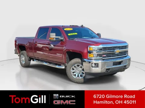 Red 2016 Chevrolet Silverado 3500HD LT for sale in Hamilton, OH