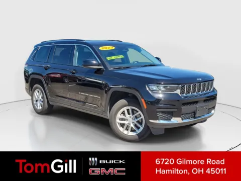 Black 2023 Jeep Grand Cherokee L Laredo for sale in Hamilton, OH