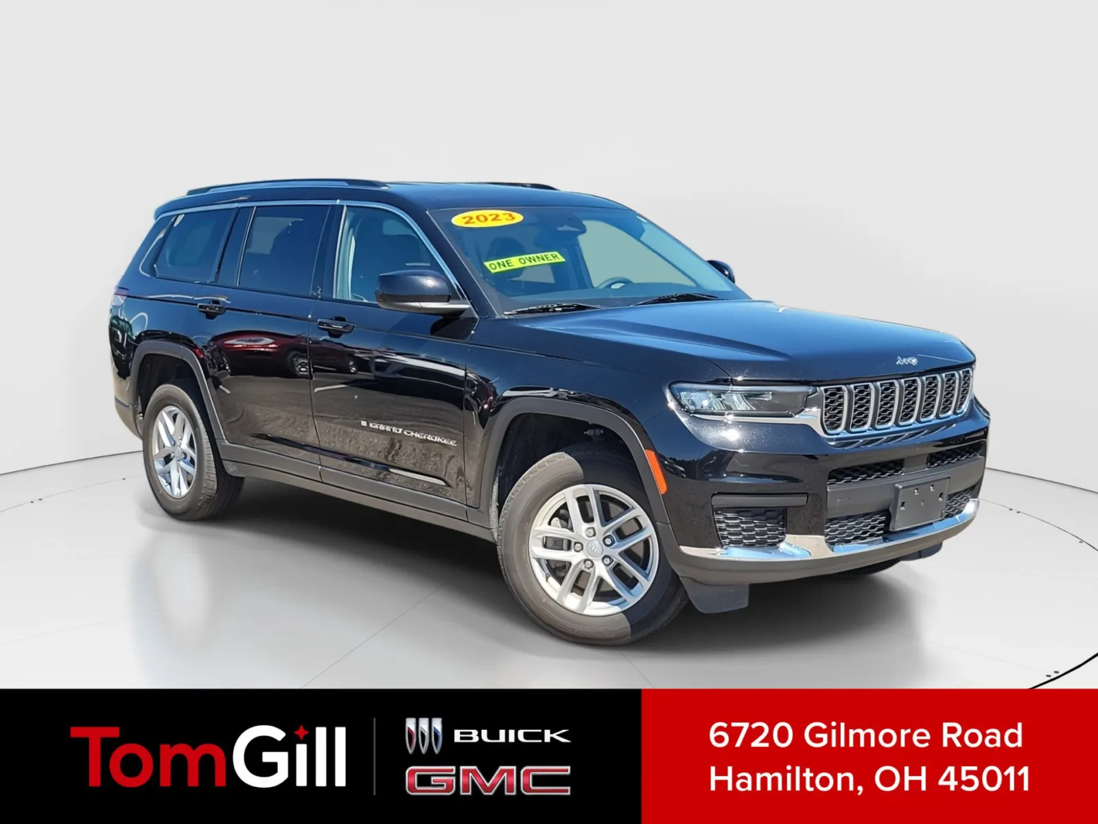 Black 2023 Jeep Grand Cherokee L Laredo for sale in Hamilton, OH