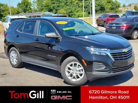 Black 2023 Chevrolet Equinox LS for sale in Hamilton, OH