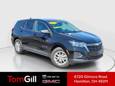 Black 2023 Chevrolet Equinox LS for sale in Hamilton, OH