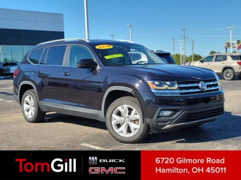 Black 2018 Volkswagen Atlas 3.6L V6 SE for sale in Hamilton, OH