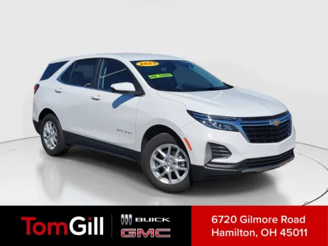 White 2023 Chevrolet Equinox LT for sale in Hamilton, OH