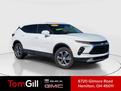White 2023 Chevrolet Blazer LT for sale in Hamilton, OH