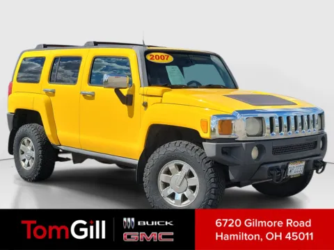 Yellow 2007 HUMMER H3 SUV for sale in Hamilton, OH