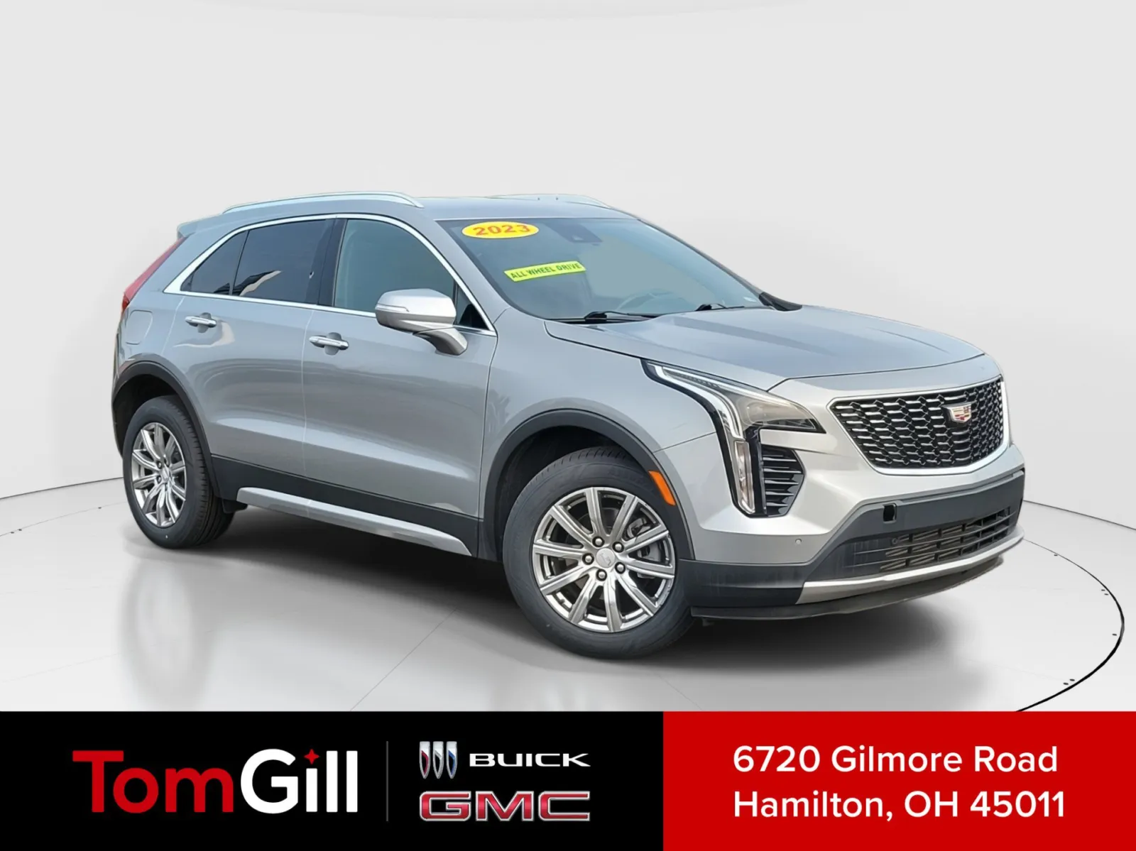 Silver 2023 Cadillac XT4 AWD Premium Luxury for sale in Hamilton, OH