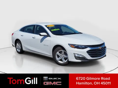 White 2024 Chevrolet Malibu LT for sale in Hamilton, OH
