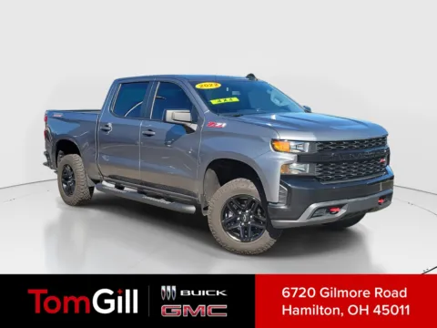 Gray 2022 Chevrolet Silverado 1500 LTD Custom Trail Boss for sale in Hamilton, OH