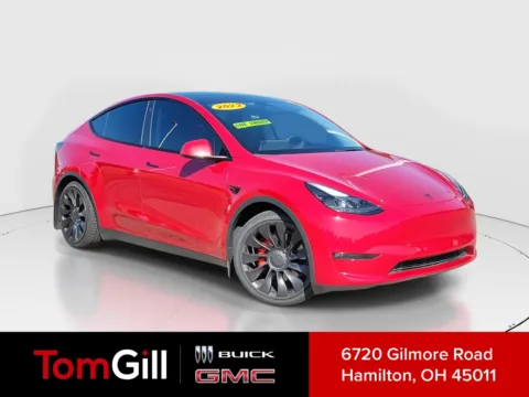 Red 2022 Tesla Model Y Performance for sale in Hamilton, OH