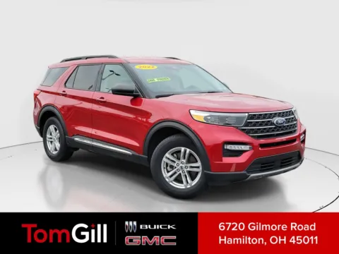 Red 2022 Ford Explorer XLT for sale in Hamilton, OH
