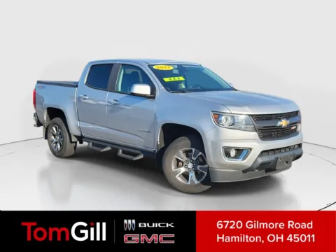 Silver 2017 Chevrolet Colorado 4WD Z71 for sale in Hamilton, OH