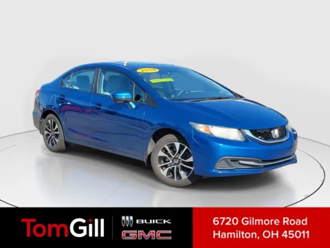 Blue 2014 Honda Civic Sedan EX for sale in Hamilton, OH
