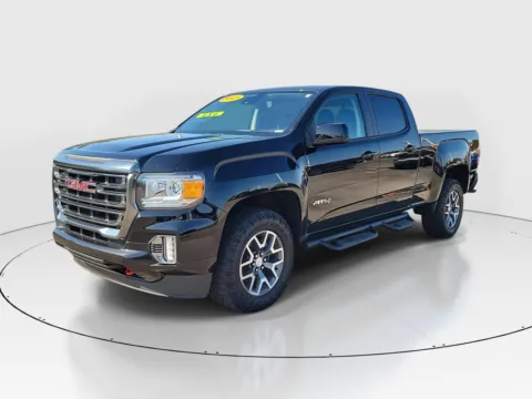 Photos of 2021 GMC Canyon 4WD AT4 w/Leather for sale in Hamilton, OH at Tom Gill Buick GMC